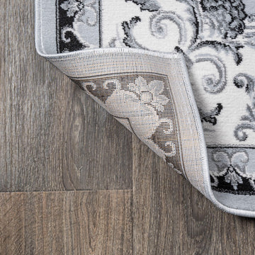 Acanthus French Border Area Rug